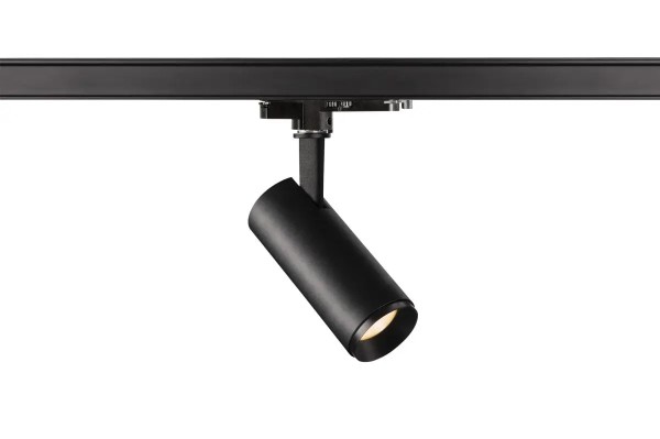 SLV 1004362 Numinos S, 3-Phasen LED-Strahler, DALI, 8W, 2700K, 950lm, 24°, in schwarz