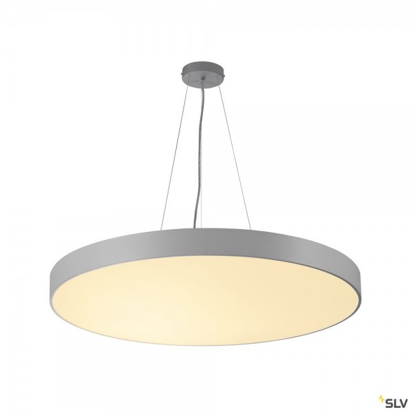 SLV 135254 + 1001892 Medo 90 Ambient, grau, 1,5m, dimmbar Dali, LED, 78W, 3000K/4000K, 10255lm