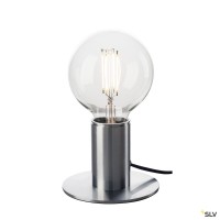 SLV 1001678 Fitu, Tischleuchte, alu gebürstet, LED E27, max.10W SLV 1001678 Fitu, Tischleuchte, alu gebürstet, LED E27, max.10W