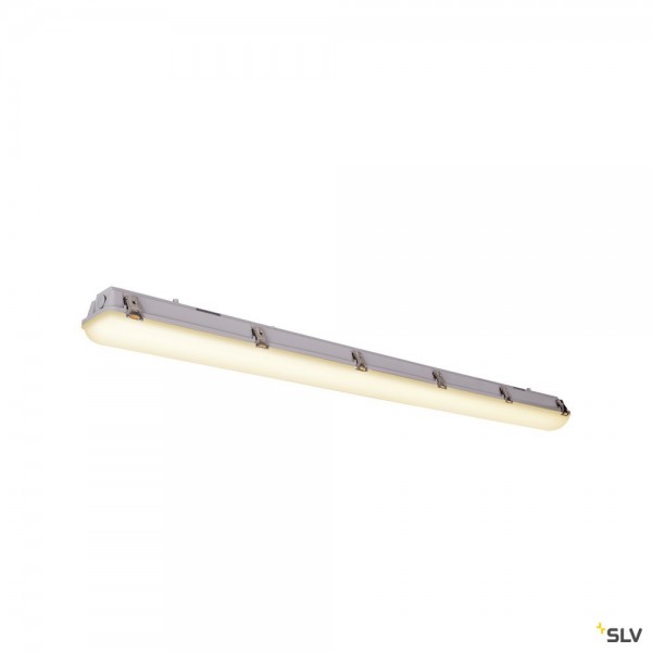 SLV 1001317 Imperva 150, Wand- und Deckenleuchte, grau, IP66, LED, 55W, 4000K, 7100lm