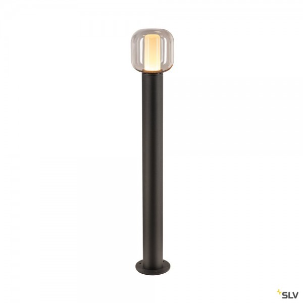 SLV 1004681 Ovalisk 100, Wegeleuchte, anthrazit, IP65, LED, 9W, 3000/4000K, 600lm