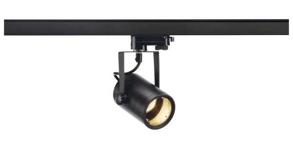 SLV 153850 Euro Spot, 3 Phasen Strahler, schwarz, QPAR51, GU10, max.25W