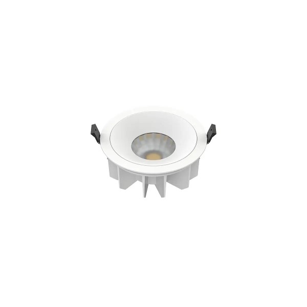 SLV 1010765 Downlight P, LED-Einbauleuchte DALI, weiß matt, IP54, 17W, 4000K, mit 182 lm/W